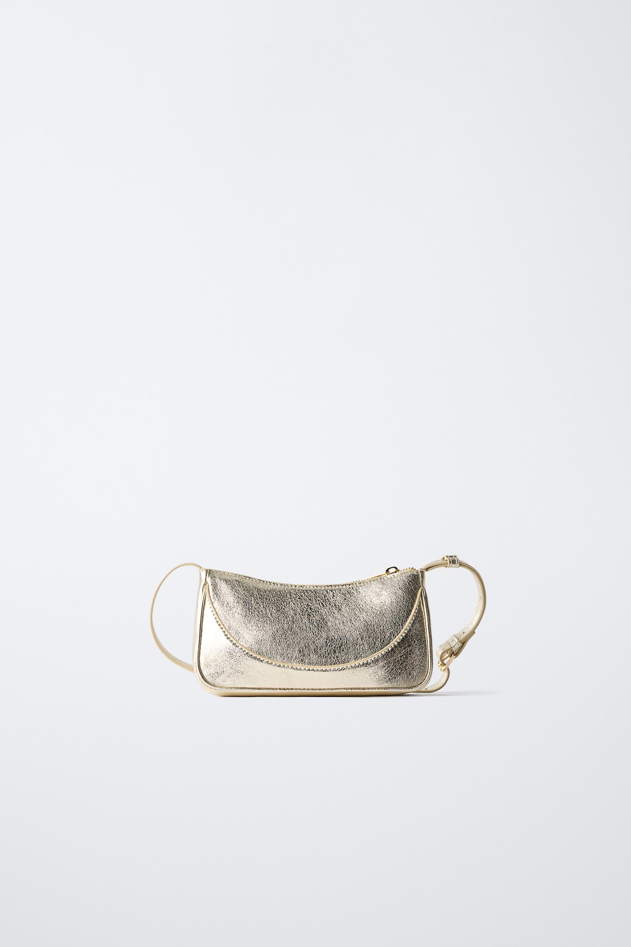METALLIC CROSSBODY BAG